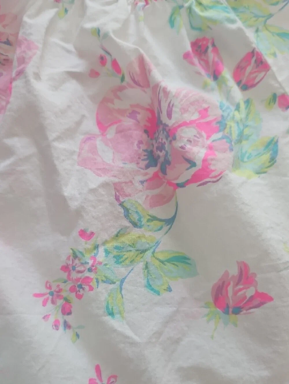 OshKosh B'gosh White Top w/ Pink Floral Print 4/5 & Carter's Jean Shorts Size 5